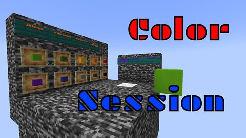 Minecraft Parkour Color Session
