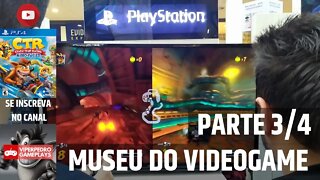 DISPUTA CTR NITRO FUELED NO PS4! FT. CANAL SILENT FANDUB | Museu do Videogame Itinerante | Parte 3/4