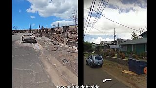 New details on the Lahaina fire. Unreleased footage and multiple side by side, before and after pics