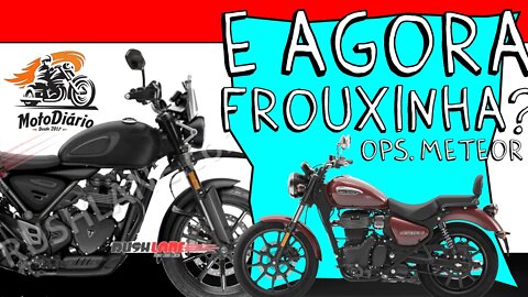 E agora METEOR? NOVA BAJAJ Custom/CLÁSSICA 350cc está a CAMINHO