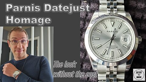 Elegant Parnis Homage to the Classic Datejust