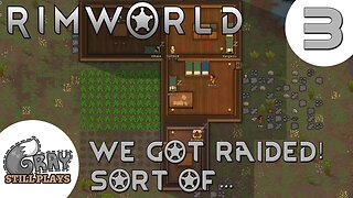 Rimworld Alpha 14 Tribal | The Most Anti-Climactic Raid Ever. Taking a Prisoner. | Part 3 | Gameplay