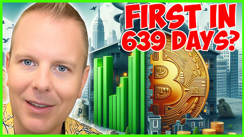 BREAKING: BITCOIN ABOUT TO DO SOMETHING FOR FIRST TIME IN 639 DAYS