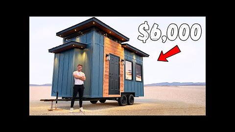 I Built a Luxury Tiny home for $6,000 (exterior build)