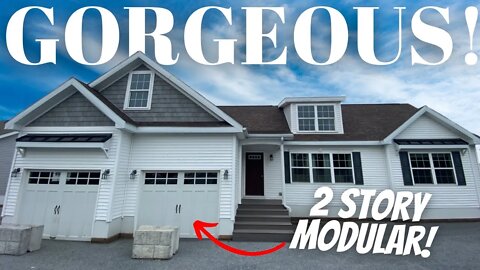 Super Unique 2 Story Modular Home You've NEVER SEEN Before!