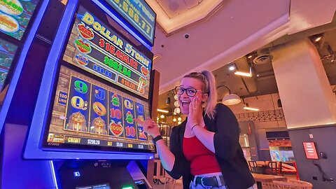 My Wife Played A Dollar Storm Slot Machine In Las Vegas!