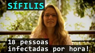 Sifilis: 18 infectados por hora - Sífilis mata! #50