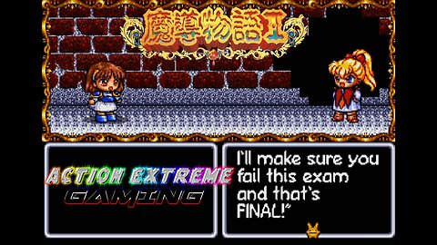 Madou Monogatari 1 (Sega Genesis Version) Funny Moments - Arla Nadja Meets Lala for the First Time