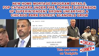 New Mortgage Program Details, Catanzara Under Fire, Brown Suspension Revealed & More