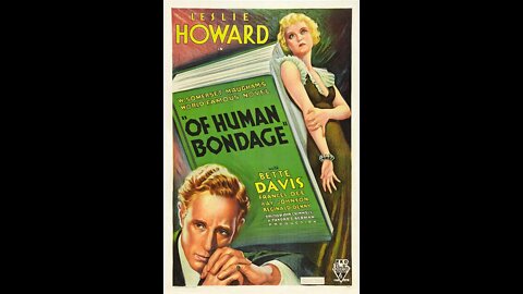 Of Human Bondage 1934 Drama, Leslie Howard, Bette Davis