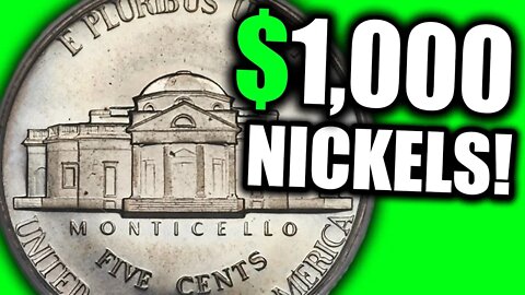 CHECK THE BANK FOR THESE RARE NICKELS!! 1970'S NICKELS WORTH MONEY