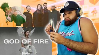 Fit For A King - God Of Fire (Ft. Ryo Kinoshita of Crystal Lake) REACTION!!!