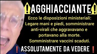 ITALIA, COVID19: Omicidi di Stato, RSA, Ospedali, Centri vaccinali