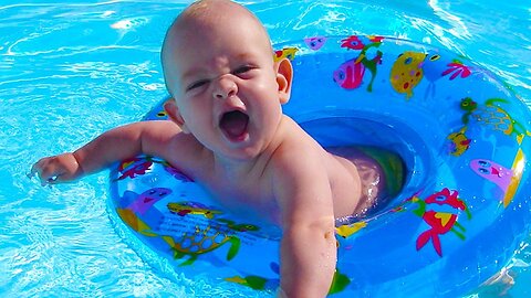 Try Not To Laugh: Funniest Babies Water Fails Moment |We Laugh