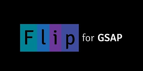 Flip Animation for GSAP JS #shortsfeed #shorts