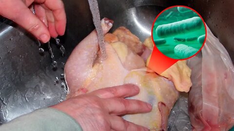 This Is Why You Should Never Wash Raw Chicken Before Cooking It!