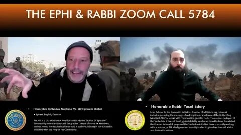 #3 Ephi And Rabbi Video Zoom Call Parshas Vayaytsay YT Ad