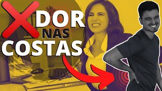 ❌Como NÃO ter DOR nas COSTAS 😱 8 passos de como PREVENIR DORES nas COSTAS