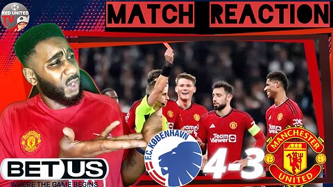 FC COPENHAGEN 4-3 MAN UNITED FAN REACTION | Dalot Cost US! Champions League - Ivorian Spice Reacts