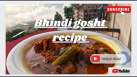 bhindi gosht recipe by iffi.foods || Pakistani recipe of bhindi gosht || rumble best recipes here