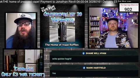 Geekvape Giveaway! Plus Jonbola, chat and more