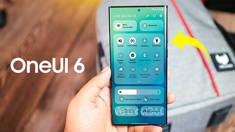 Samsung One UI 6 FIRST LOOK 😍 - 2023 - 6 New Changes 🎉