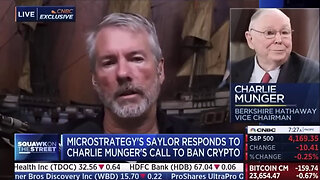 CNBC Interview with Michael Saylor on ₿itcoin 📺🤑
