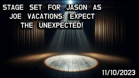 🏖️🎙️ Stage Set for Jason as Joe Vacations: Expect the Unexpected! 🎙️🏖️