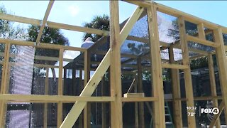 New wildlife cages being built at PRWC