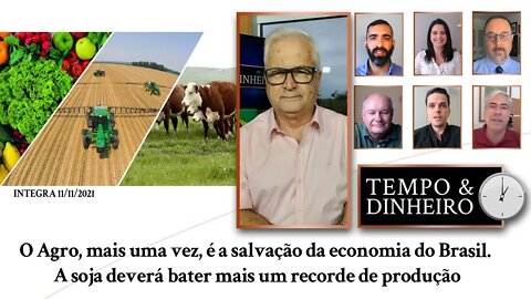 O Agro mais uma vez é a salvação da economia do Brasil. A soja deverá bater novo recorde de produção