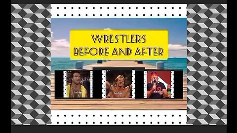" Wrestlers Before And After "