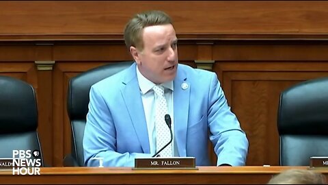 Rep Pat Fallon Reveals Direct Biden Evidence