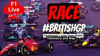 Live #britishgp Race | Team radio live | Live Timing and GPS Map