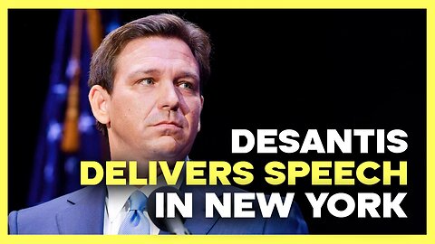 DeSantis Talks Law & Order at New York City Rally