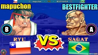 Street Fighter II': Champion Edition (mapuchon Vs. BESTFIGHTER) [Chile Vs. Brazil]