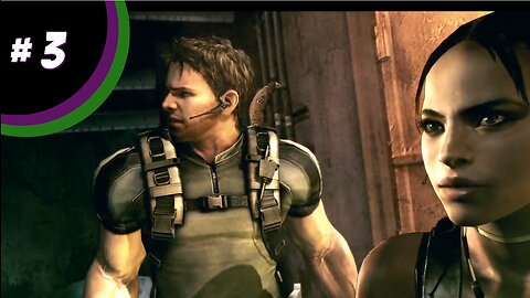 Mattie plays RE5 - Part 3 - || Resident Evil 5 Co-op