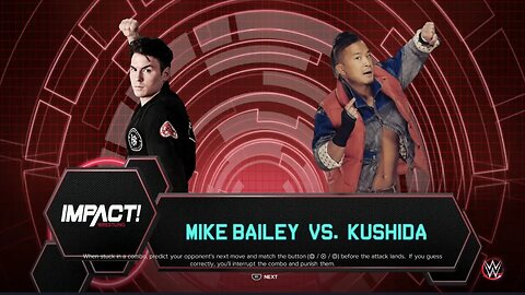 Impact Wrestling Kushida vs Mike Bailey