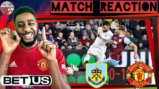 Bruno Fernandes The HERO Burnley 0-1 Man United FAN REACTION | Premier League - Ivorian Spice Reacts