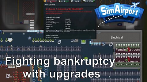 Can I avoid BANKRUPTCY?! #SimAirport #TheArcanum