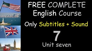 Telling the Time - Lesson 07 - FREE and COMPLETE English Course for the Whole World