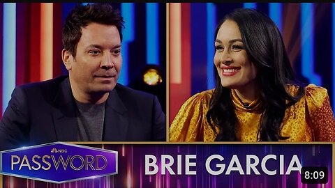 Jimmy and Brie Garcia Play Password with Identical