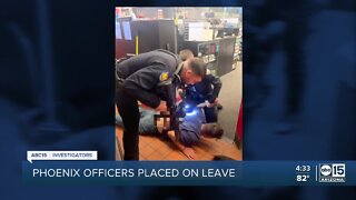 Phoenix officers on leave after aggressive arrest