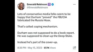 Durham Report EXONERATES Trump, Confirms Soft Coup AGAINST Trump