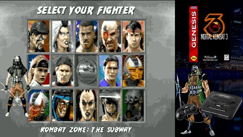 Mortal Kombat 3 (Sega Genesis) - Kabal play through
