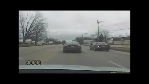 Newly released dashcam footage shows chase before 2016 fatal crash