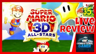 Super Mario 3D All Stars Review (of Super Mario 64, Super Mario Sunshine & Super Mario Galaxy)