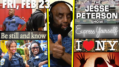 NYC Crumbles; NYPD Dances; Female Cops; Not a Good Idea; What’s trapping you? | JLP SHOW (2/23/24)