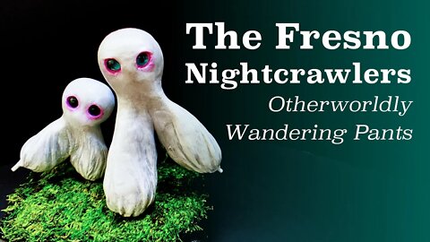 Creating the FRESNO NIGHTCRAWLER // Sculpting a Cryptid with clay // Mix Media Art