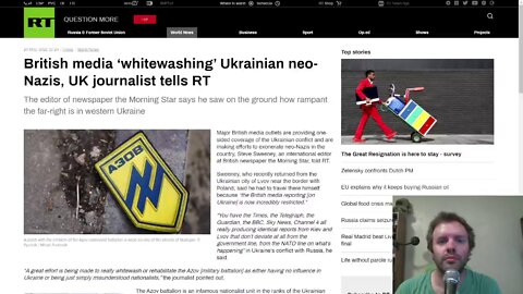 British media ‘whitewashing’ Ukrainian Azov neo-Nazis