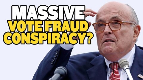 MASSIVE Voter Fraud Conspiracy? The Giuliani Press Conference